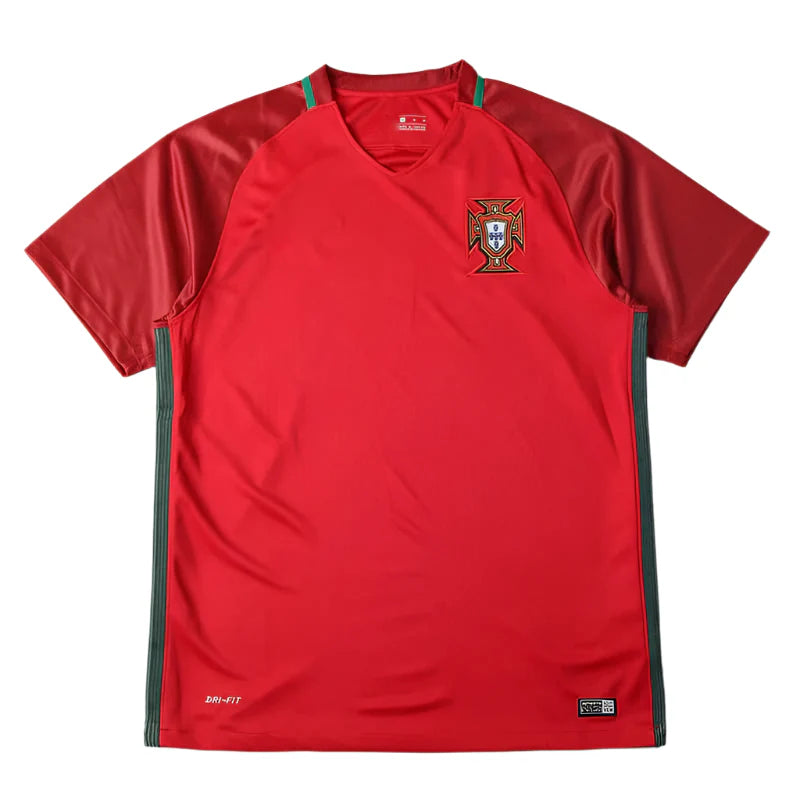 Portugal National Team Home Retro Fan Version 2016 Season Jersey