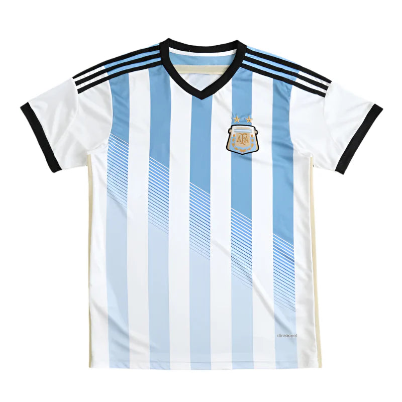 Argentina National Team Home Retro Fan Version 2014 Season Jersey