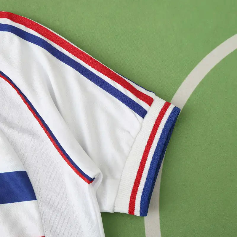 France National Team Away Retro Fan Version 1998 Season Jersey