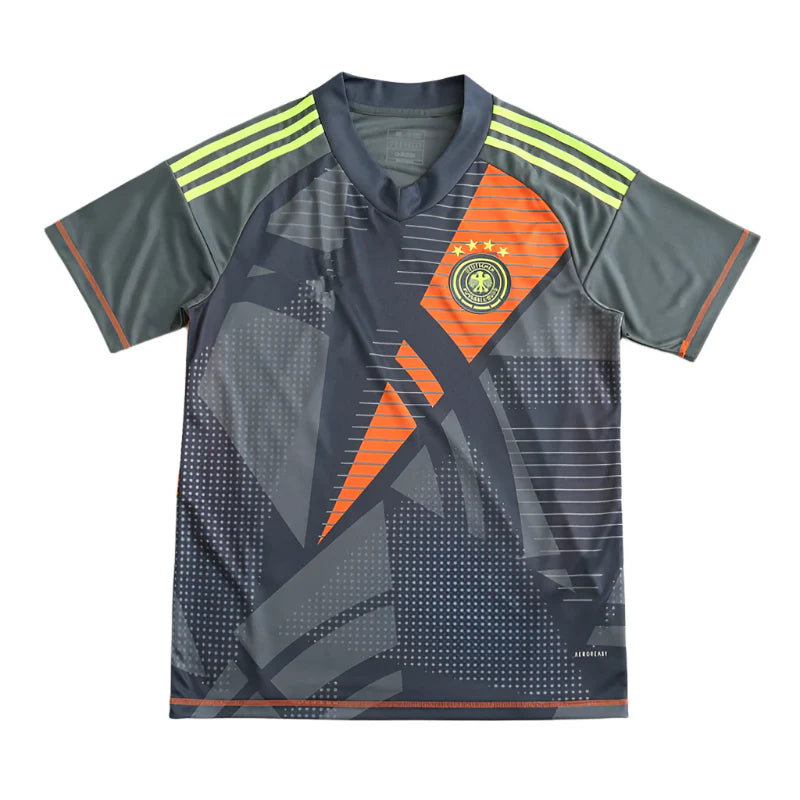 Germany National Team UEFA Black Goalkeeper Fan Version 2024 Season Jersey