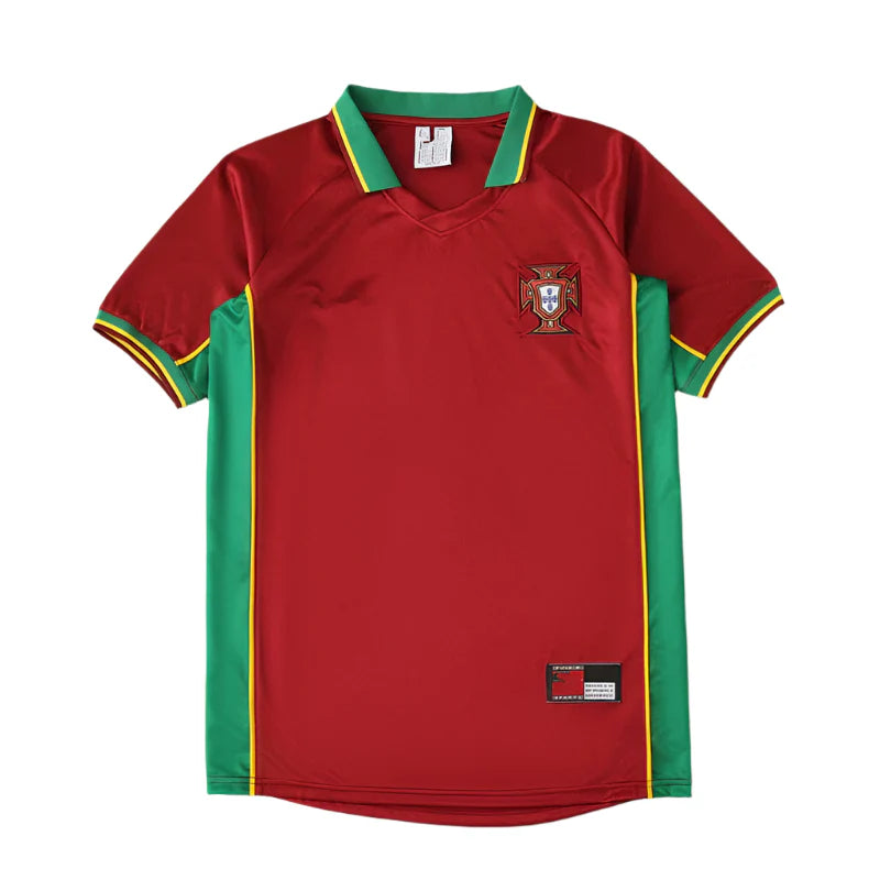 Portugal National Team Home Retro Fan Version 1998 Season Jersey
