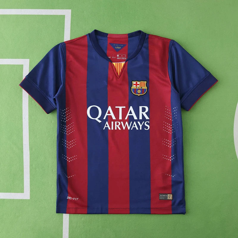 F.C. Barcelona Home Retro Kids Kit 14/15 Season