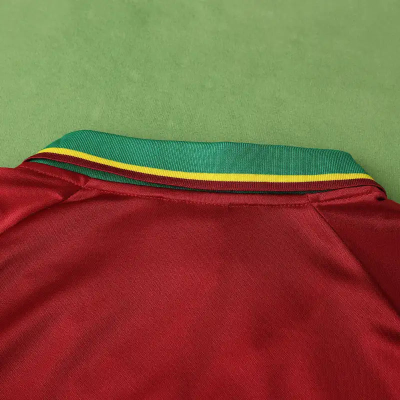 Portugal National Team Home Retro Fan Version 1998 Season Jersey