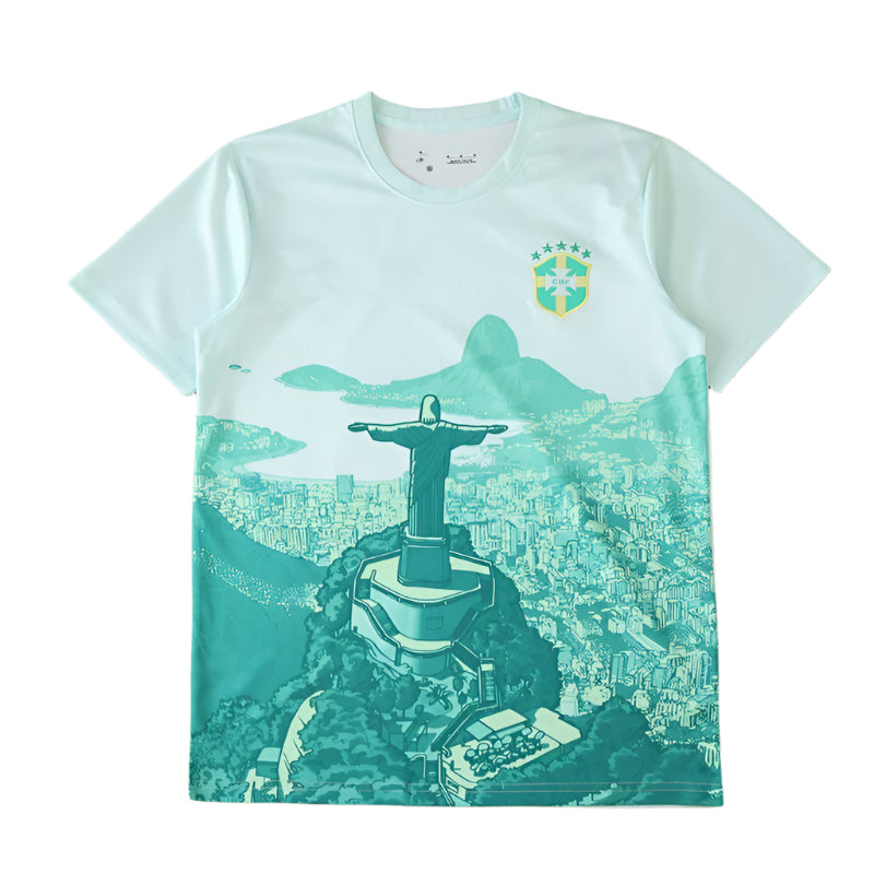Brazil National Team Jesus Fan Version 25/26 Season Jersey