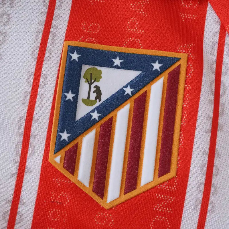 Club Atlético de Madrid Home Retro Fan Version 95/96 Season Jersey