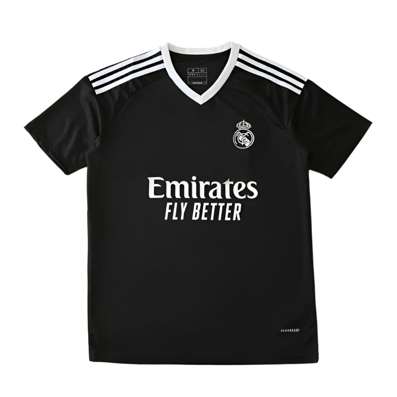 Real Madrid CF Black Training Suit Fan Version 24/25 Season