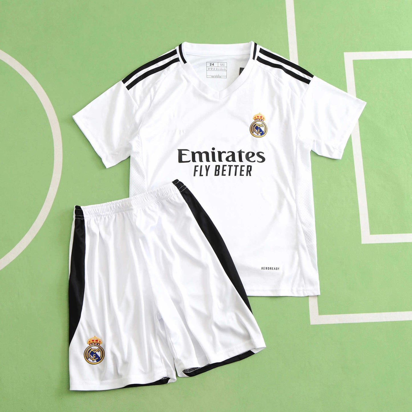 Real Madrid CF Home Kids Kit 24/25 Season