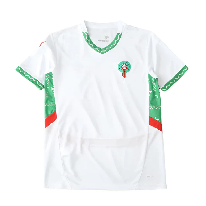 Morocco National Team Away Fan Version 24/25 Season Jersey