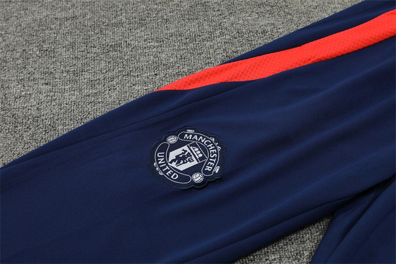 Manchester United 24/25 Blue/Orange Training Suit