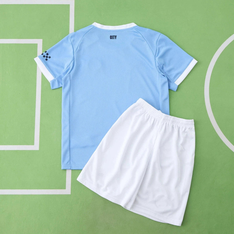 Manchester City F.C. Home Kids Kit 25/26 Season