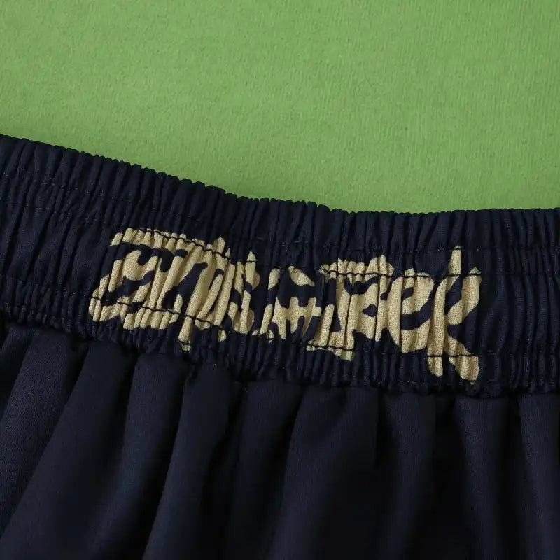 C.J. x F.C. Barcelona Retro 2000/01 Home Skeleton Jersey Shorts