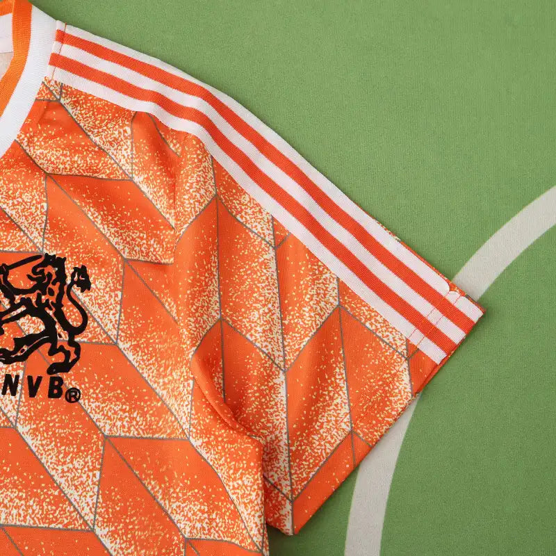 Netherlands National Team Home Retro Fan Version 1988 Season Jersey