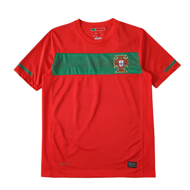 Portugal National Team Home Retro Fan Version 2010 Season Jersey