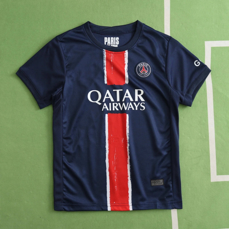 Paris Saint-Germain F.C. Home Kids Kit 24/25 Season