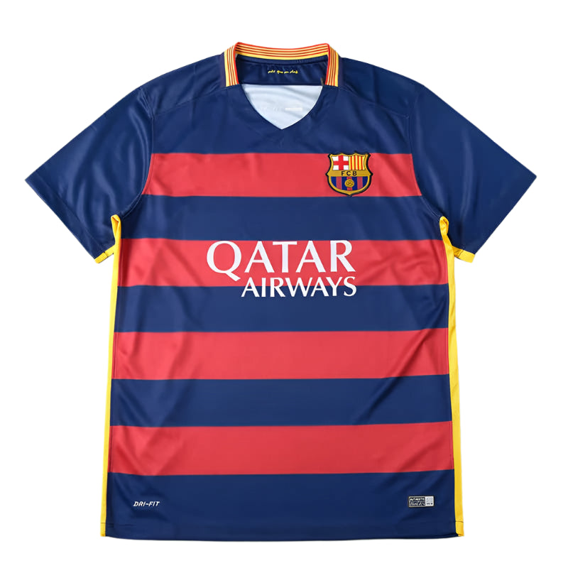 FC Barcelona Home Retro Fan Version 15/16 Season Jersey