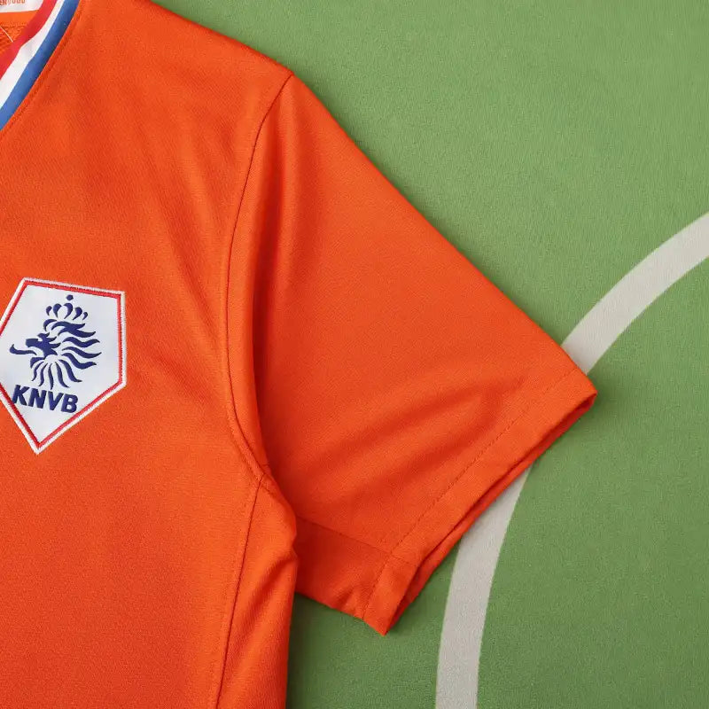 Netherlands National Team Home Retro Fan Version 2008 Season Jersey