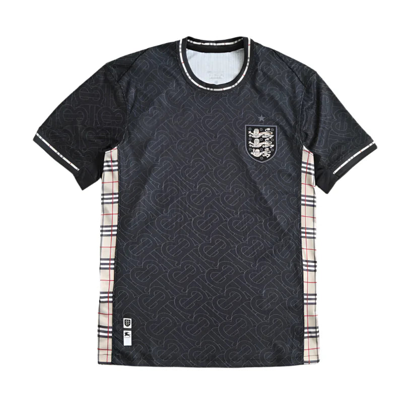 England National Team UEFA Black Jordan Edition Fan Version 2024 Season Jersey