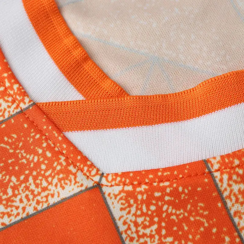 Netherlands National Team Home Retro Fan Version 1988 Season Jersey