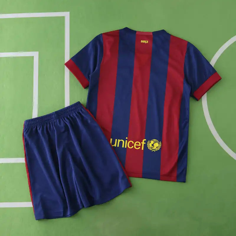 F.C. Barcelona Home Retro Kids Kit 14/15 Season