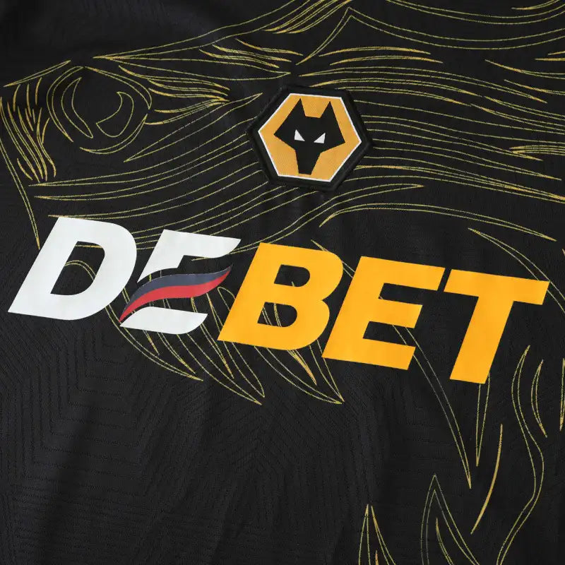 Wolverhampton Wanderers F.C. Away Fan Version 24/25 Season Jersey