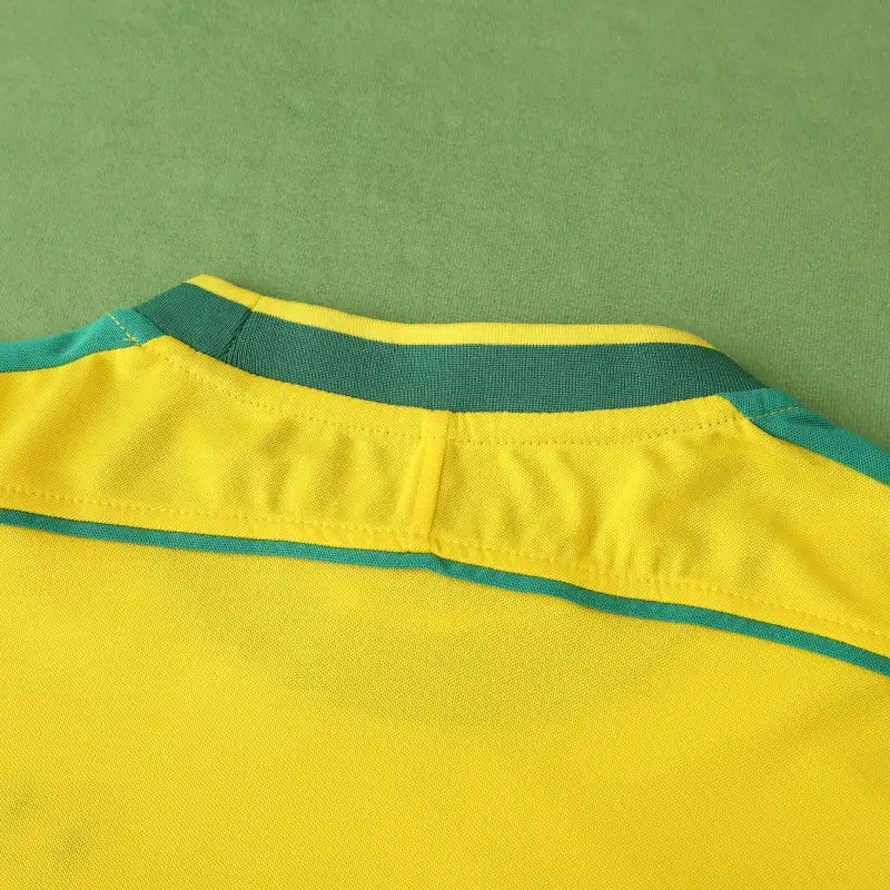 Brazil National Team Home Retro Fan Version 1998 Season Jersey