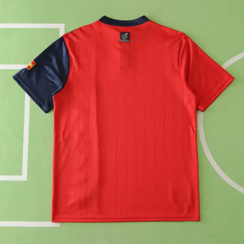 Spain National Team Home Retro Fan Version 1996 Season Jersey