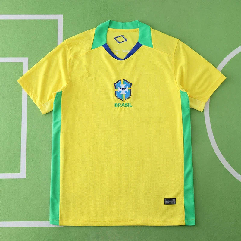 Brazil National Team Home Fan Version 25/26 Season Jersey
