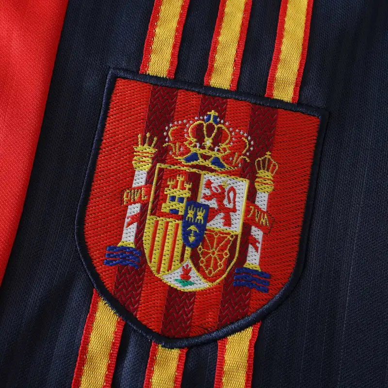 Spain National Team Home Retro Fan Version 1996 Season Jersey