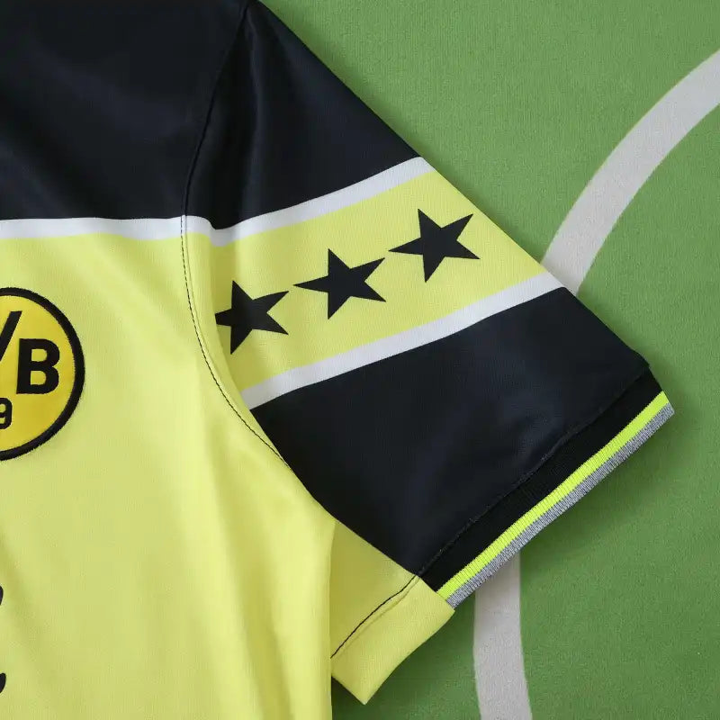 Borussia Dortmund Home Retro Fan Version 1997 Season Jersey