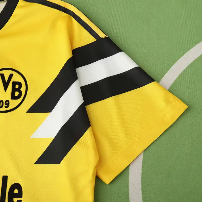 Borussia Dortmund Home Retro Fan Version 1989 Season Jersey