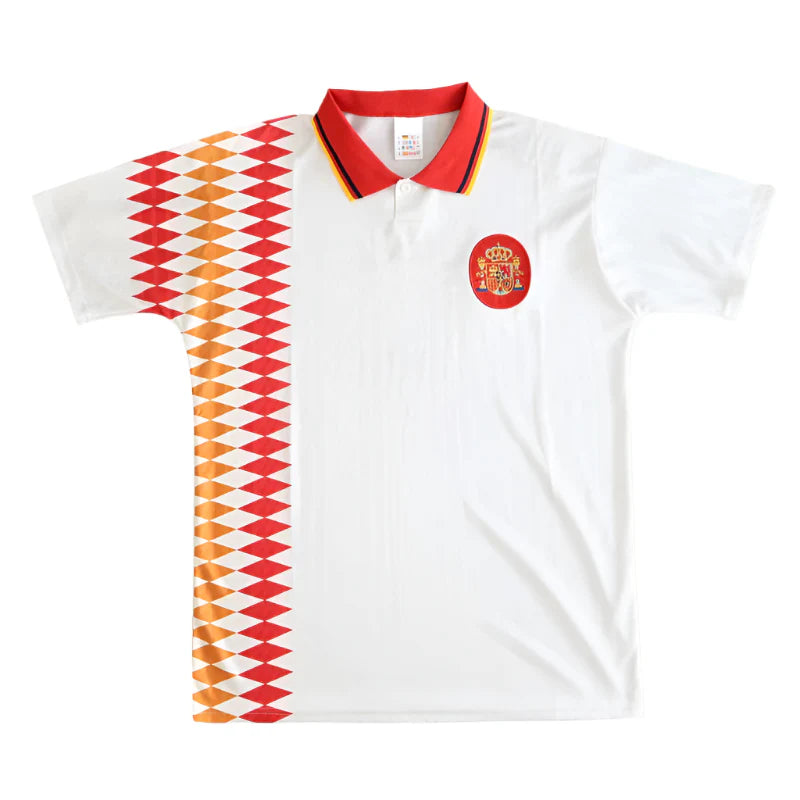 Spain National Team Away Retro Fan Version 1994 Season Jersey
