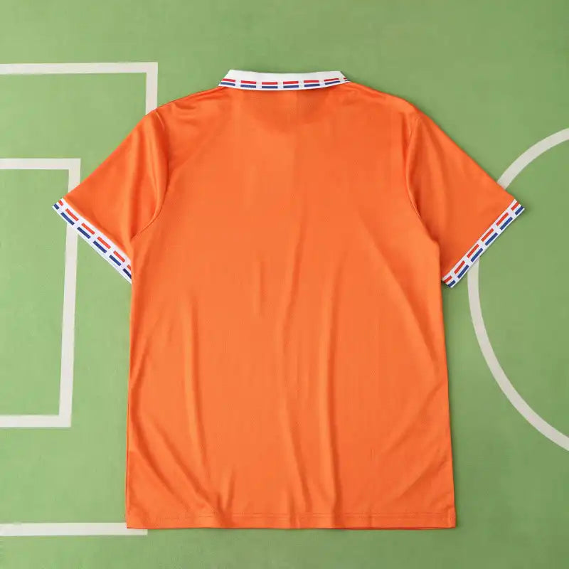 Netherlands National Team Home Retro Fan Version 1996 Season Jersey