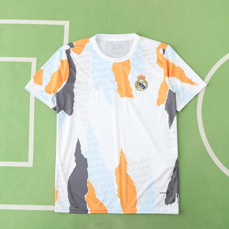 Real Madrid CF Training Clothes Fan Version 24/25 Season Jersey