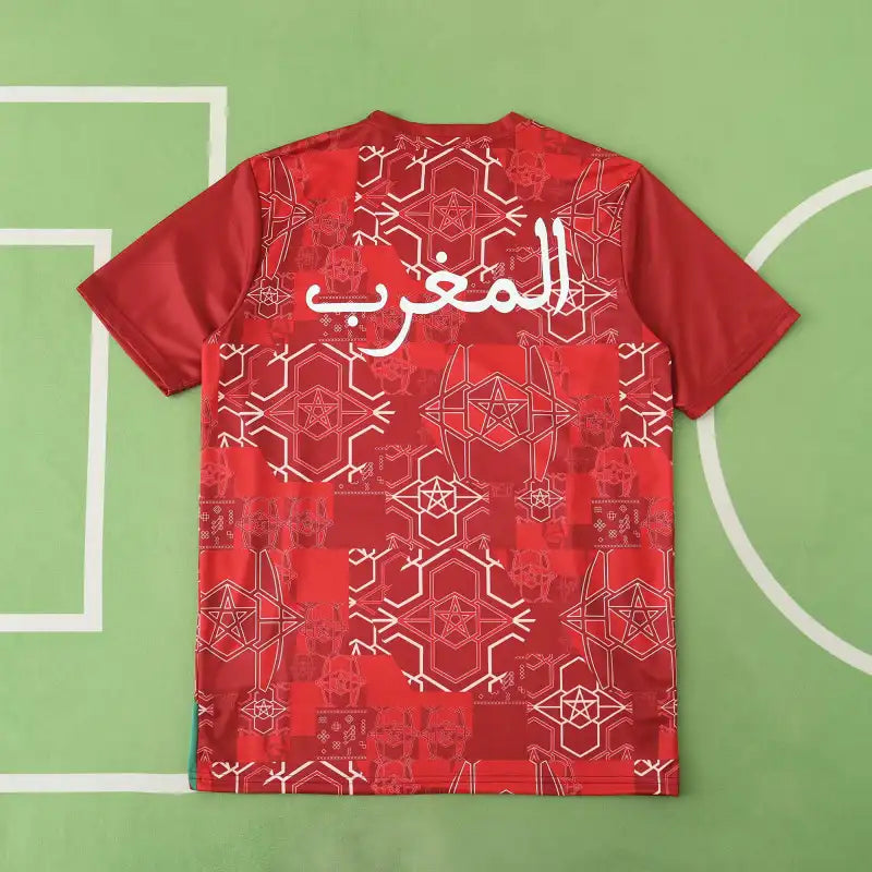 Morocco National Team Training Clothes Fan Version 25/26 Season Jersey