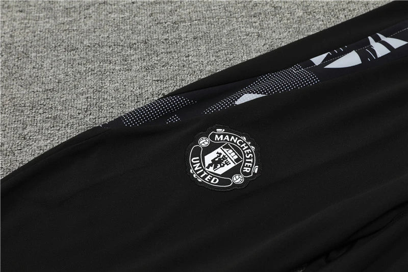 Manchester United 24/25 Black/Grey Training Suit
