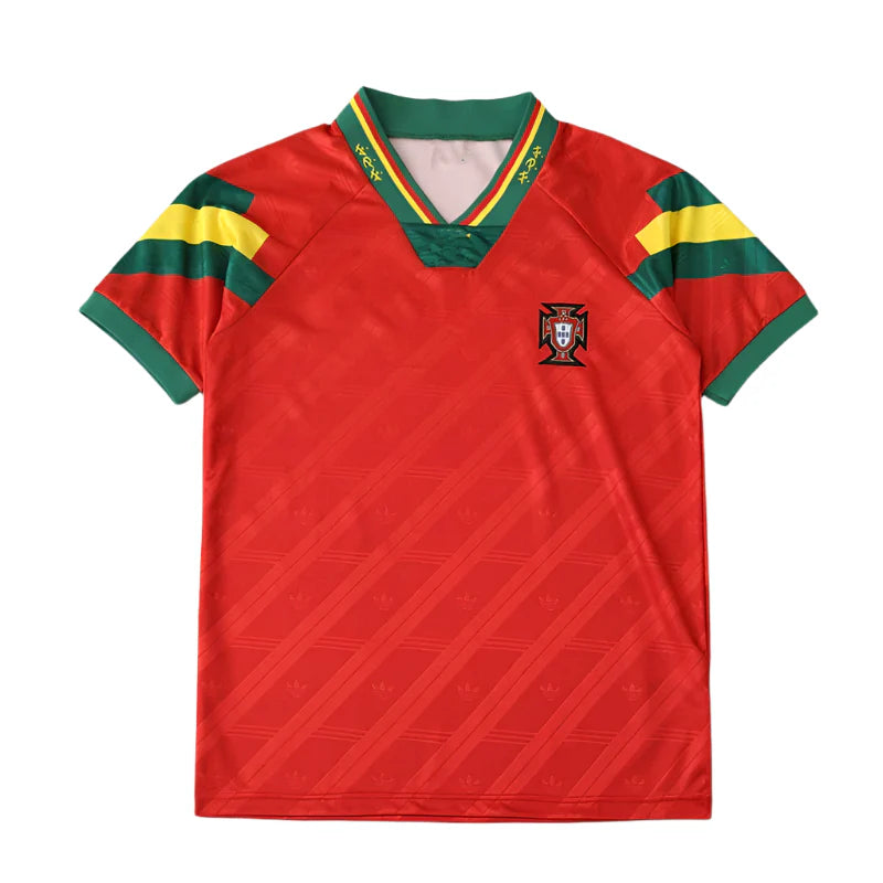 Portugal National Team Home Retro Fan Version 1992 Season Jersey