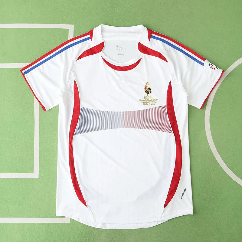 France National Team Away Retro Fan Version 2006 Season Jersey