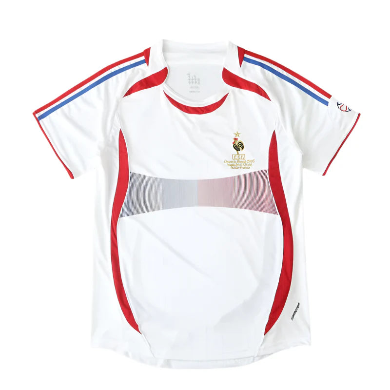 France National Team Away Retro Fan Version 2006 Season Jersey