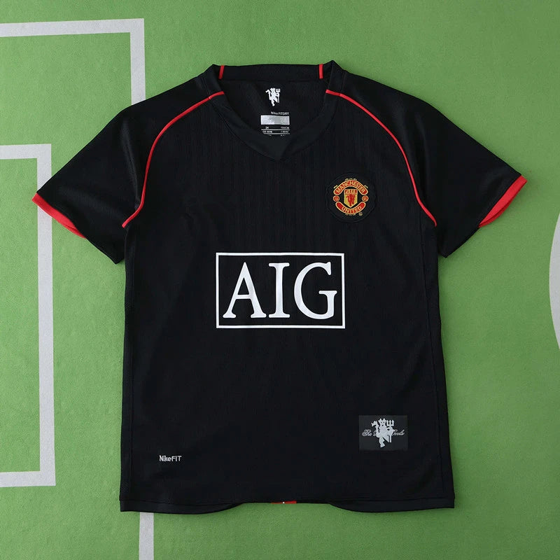 Manchester United F.C. Away Retro Kids Kit 07/08 Season