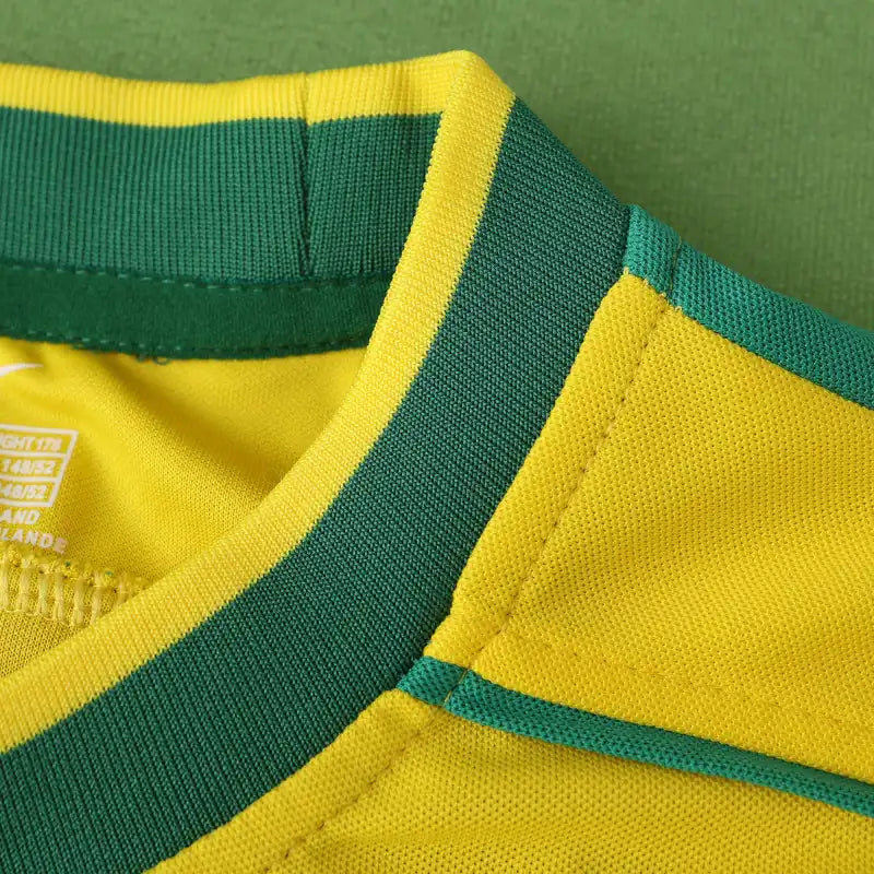 Brazil National Team Home Retro Fan Version 1998 Season Jersey