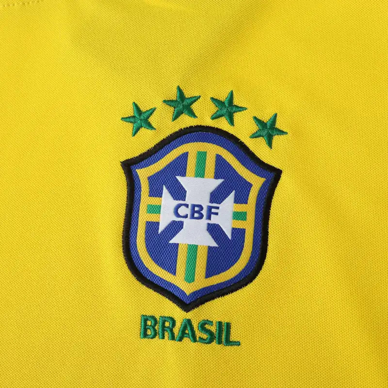 Brazil National Team Home Retro Fan Version 1998 Season Jersey