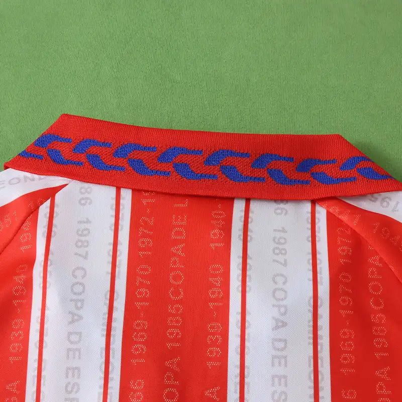 Club Atlético de Madrid Home Retro Fan Version 95/96 Season Jersey