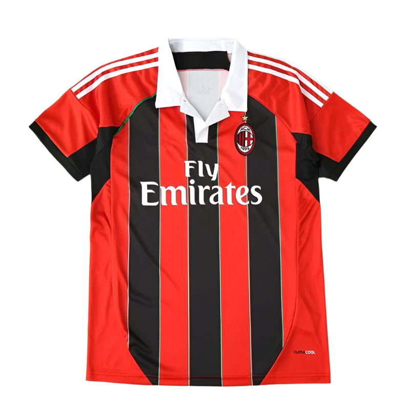 A.C. Milan Home Retro Fan Version 12/13 Season Jersey