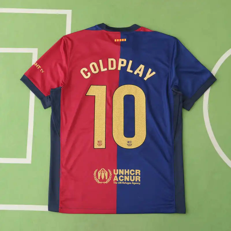 FC Barcelona x Spotify x Coldplay Fan Version 24/25 Season Jersey