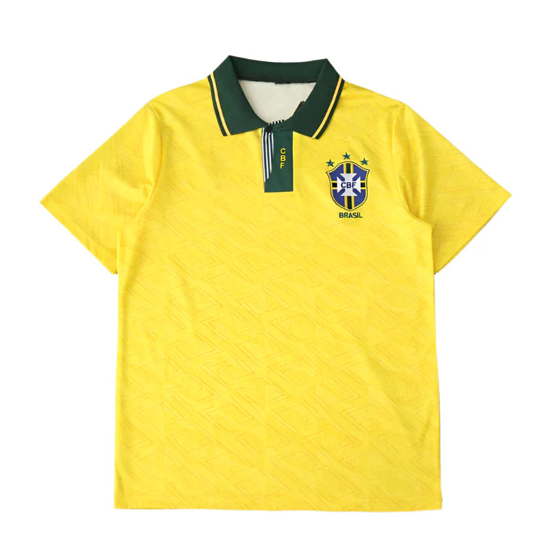 Brazil National Team Home Retro Fan Version 91/93 Season Jersey