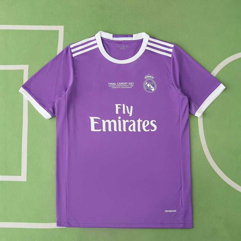 Real Madrid CF Away Retro Fan Version 16/17 Season Jersey