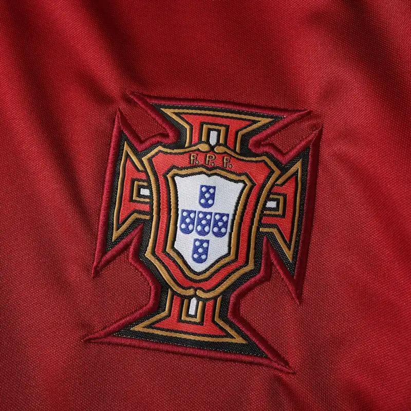 Portugal National Team Home Retro Fan Version 1998 Season Jersey