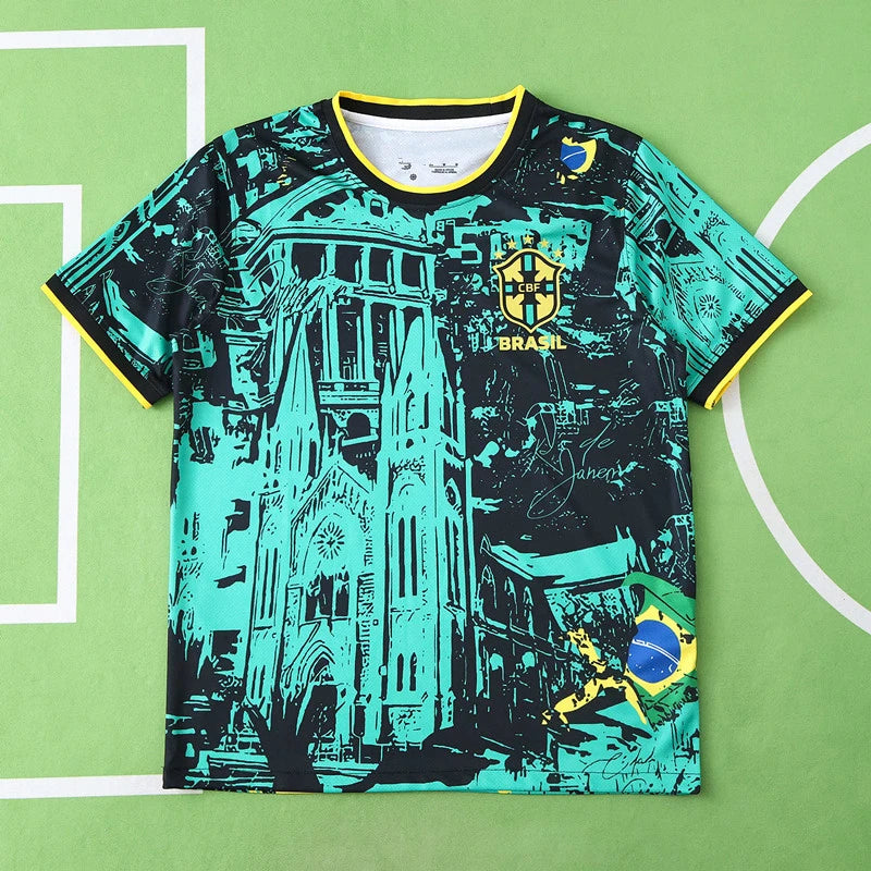 Brazil National Team Jesus Concept Fan Version 24/25 Season Jersey