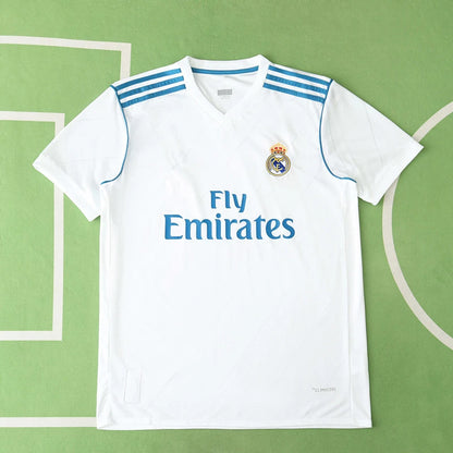 Real Madrid CF Home Retro Fan Version 17/18 Season Jersey