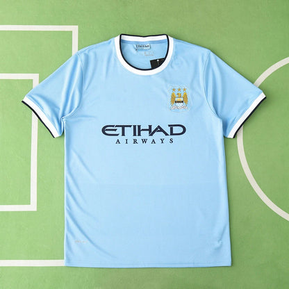 Manchester City F.C. Home Retro Fan Version 13/14 Season Jersey